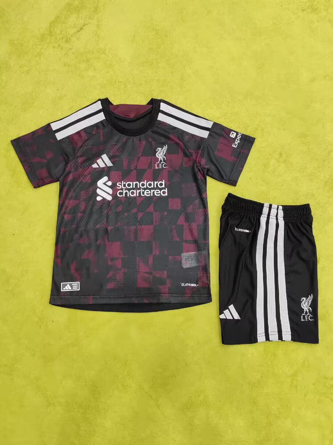 Kids-Liverpool 26/27 Third Black/Purple Soccer Jersey(Player)